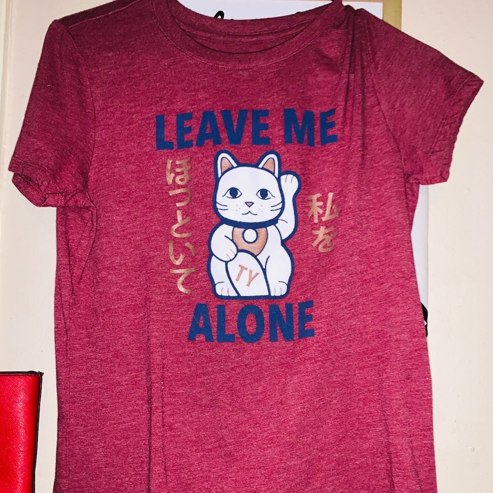 Leave me alone shirt